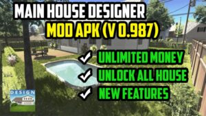 House Designer Mod Apk (Unlimited Money) Buatlah Rumah Impian Tanpa Batas