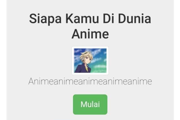 Mengenal Link Siapa Kamu Di Dunia Anime