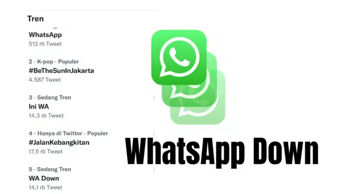 WhatsApp Error Oktober 2022