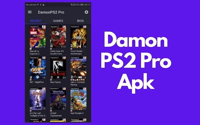 Cara Bermain Melalui Damon PS2 Pro Apk