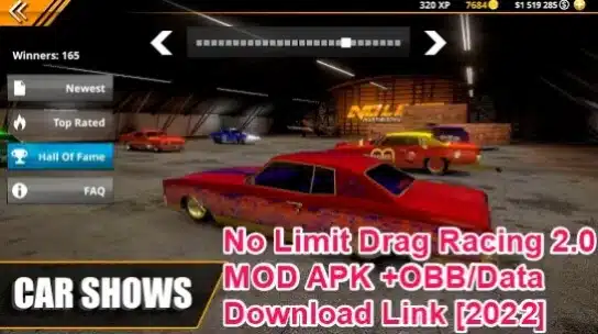 Cara Download Game No Limit Drag Racing 2 Mod Apk
