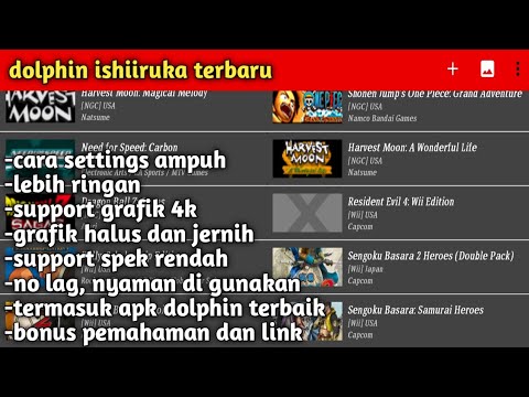 Cara Menginstall Dolphin Emulator Ishiiruka Apk