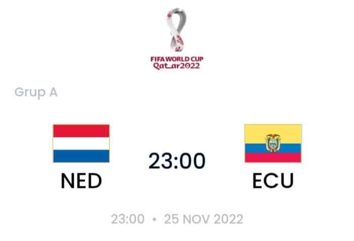 Hal yang Diharapkan Dari Prediksi Belanda vs Ekuador