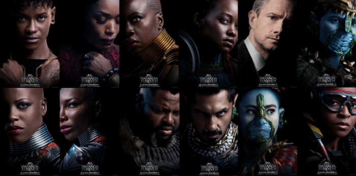 Pemeran Dalam Nonton Black Panther Wakanda Forever 2022