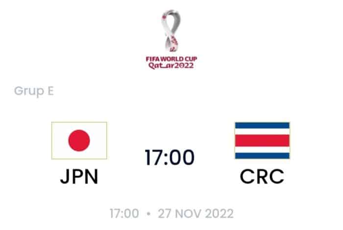 Prediksi Jepang Vs Kosta Rika Line-Up