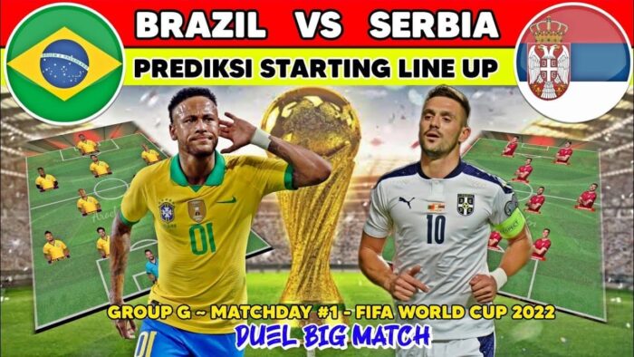 Prediksi Line Up Brasil Vs Serbia