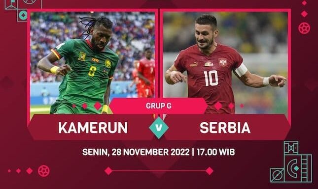 Skor Prediksi Kamerun VS Serbia