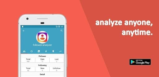 1. Cara Melihat Stalker Instagram Dengan Aplikasi Analyzer for Instagram