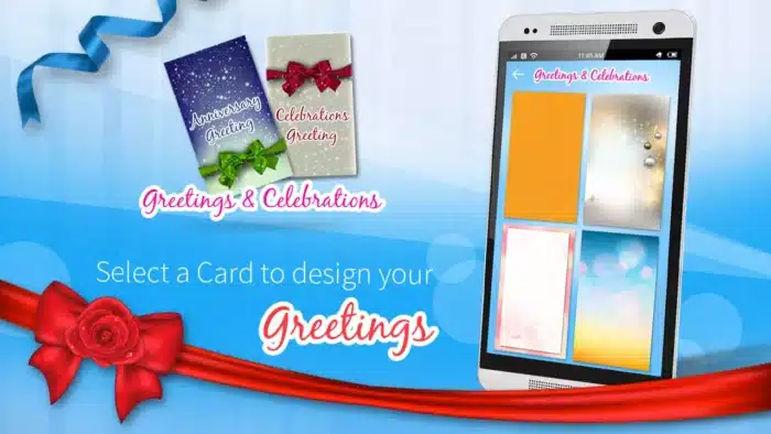 4. Aplikasi untuk membuat kartu ucapan, Greating Card