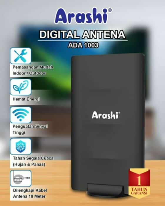 5. Antena TV Digital Arashi