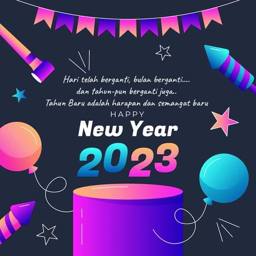 Beberapa Kalimat Panjang Selamat Tahun Baru 2023