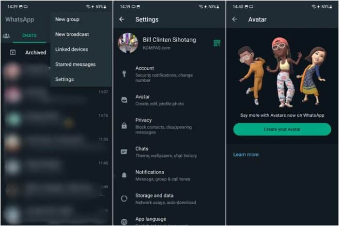 Hal-Hal Yang Perlu Diperhatikan Terkait Cara Membuat Avatar Whatsapp