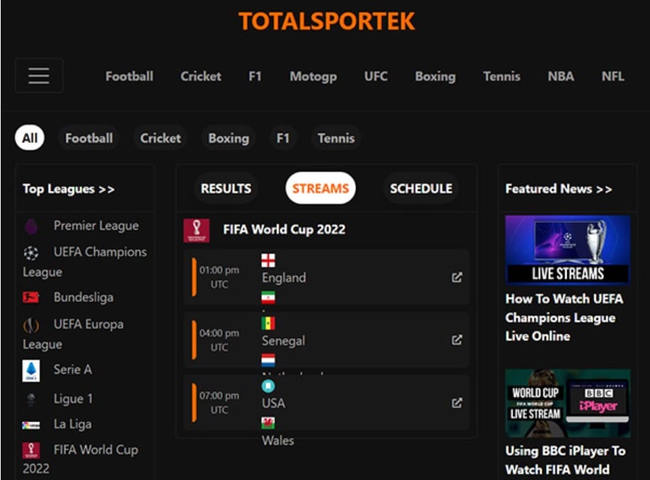 Totalsportek Apk TV