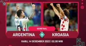 Prediksi Argentina VS Kroasia Skor, Line Up Pemain, Head to Head