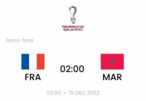 Prediksi Prancis VS Maroko Line Up Pemain, Skor, Head to Head