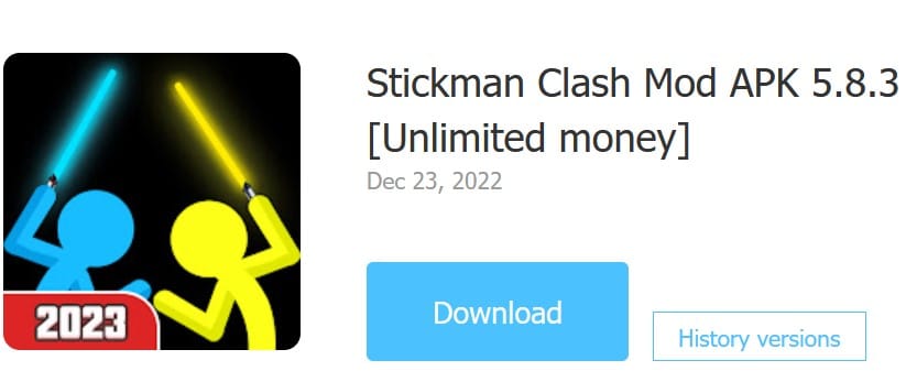 Stickman Clash Mod Apk