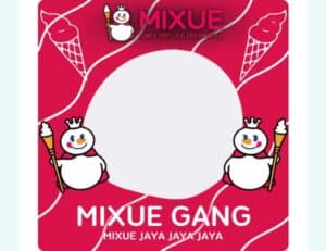 10 Link Twibbon Mixue Gang Yang Sedang Viral + PP WhatsApp