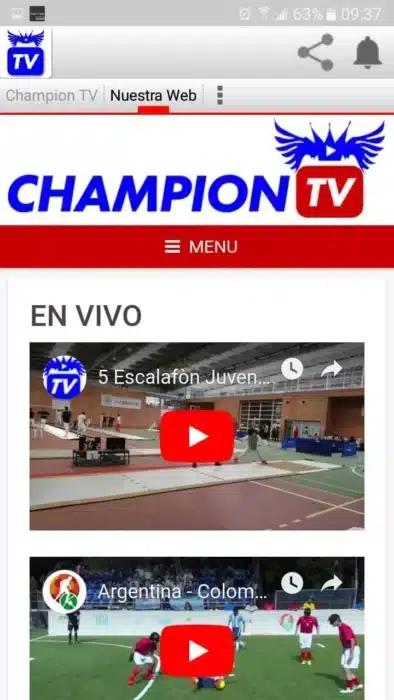 Fitur-Fitur Menarik Champions TV Apk